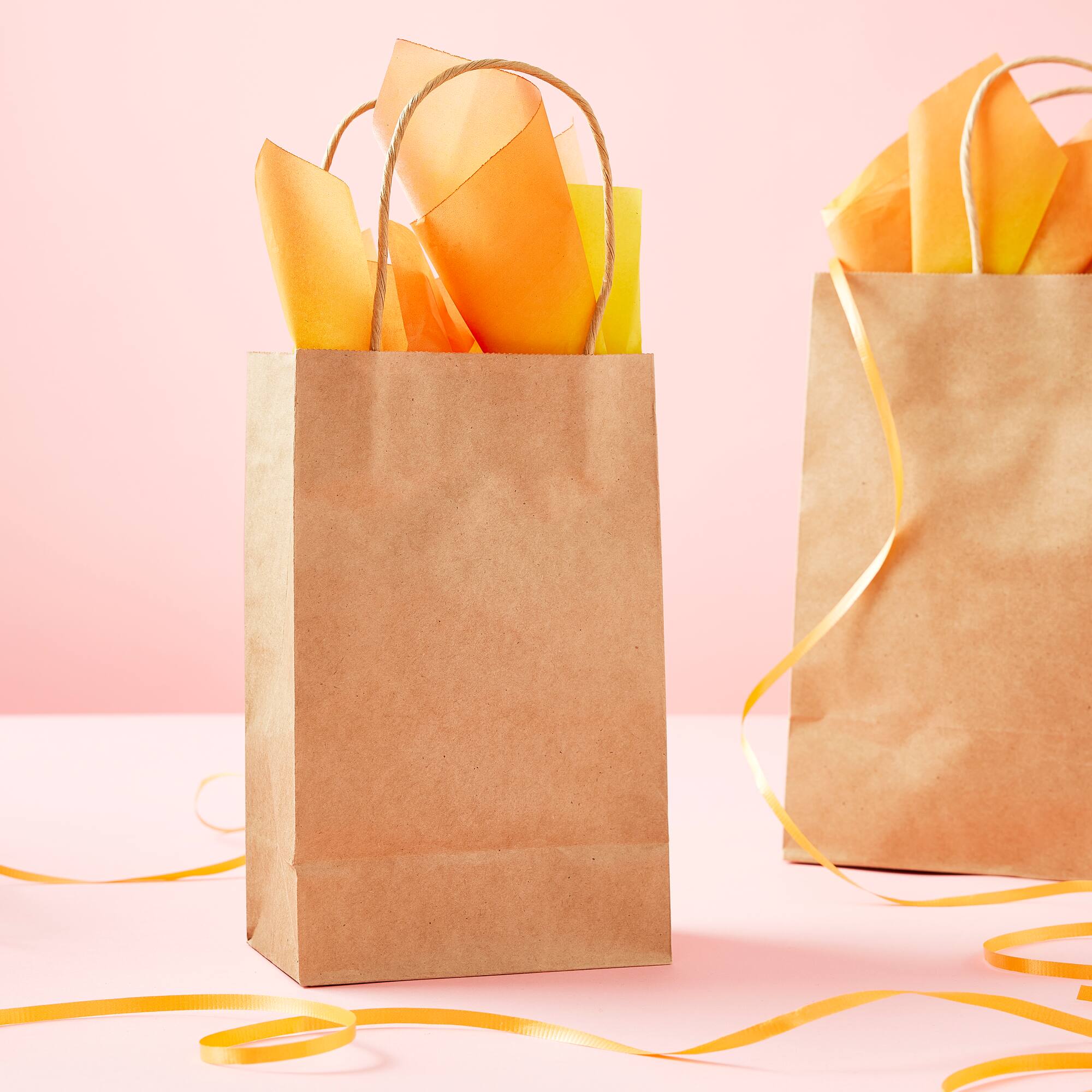 Kraft Small Gift Bags by Celebrate It™